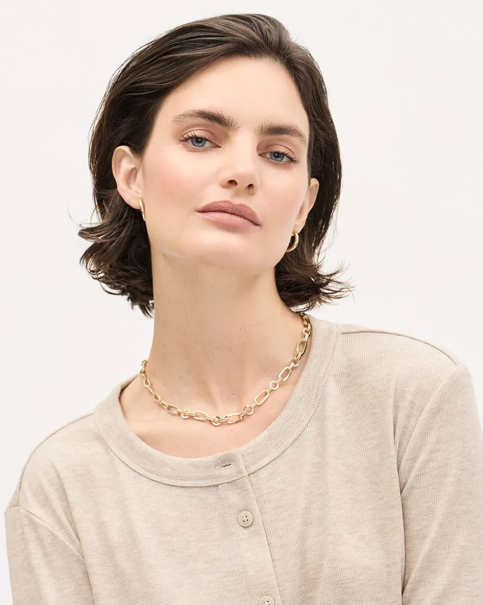 Golden Link Necklace