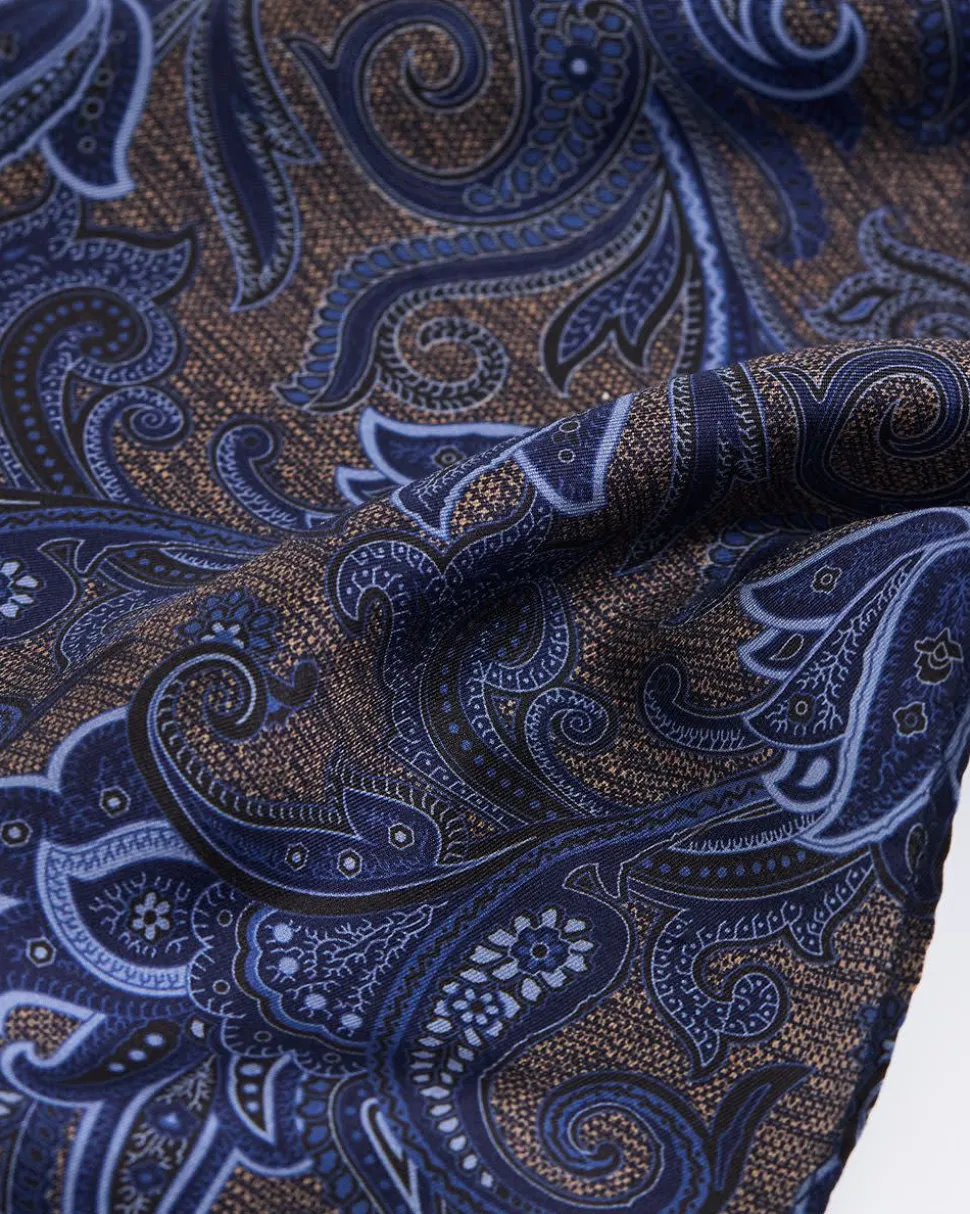 Handkerchief with Paisley Pattern