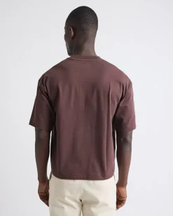 Heavy Oversized Crew-Neck Cropped Tee