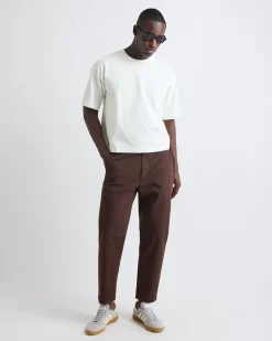 Heavy Oversized Crew-Neck Cropped Tee