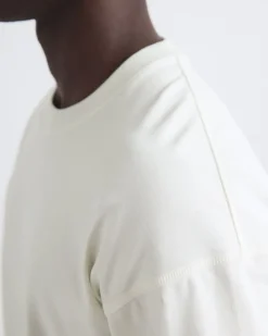 Heavy Oversized Crew-Neck Cropped Tee