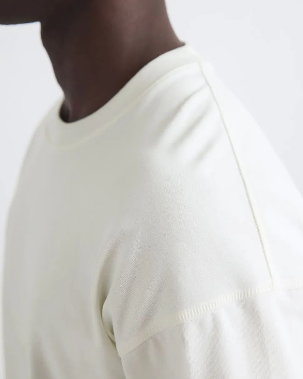 Heavy Oversized Crew-Neck Cropped Tee
