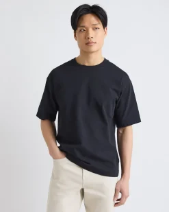 Heavy Oversized Short-Sleeve Crew-Neck Tee