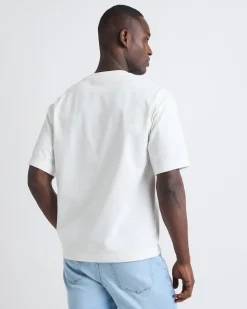 Heavy Oversized Short-Sleeve Crew-Neck Tee