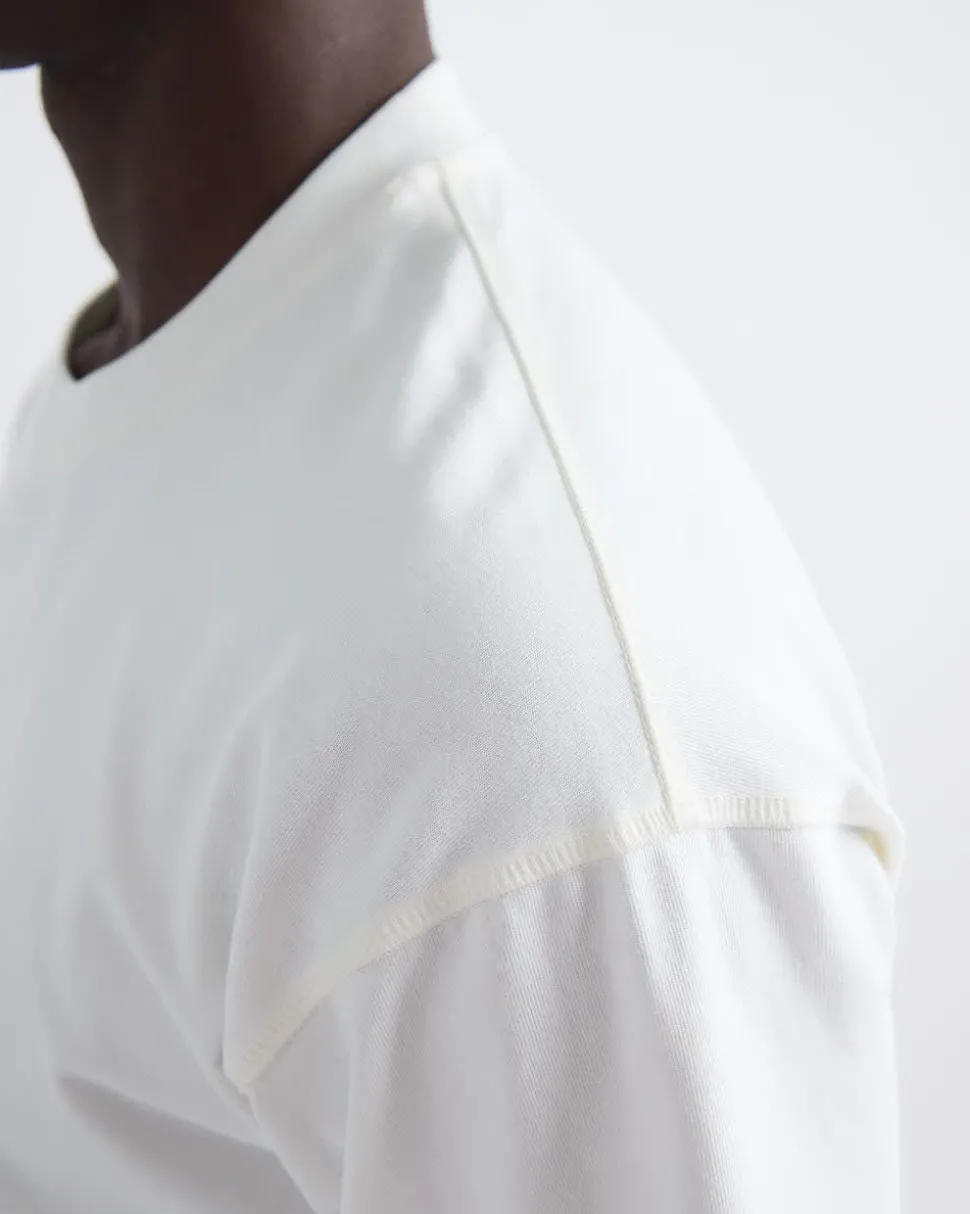 Heavy Oversized Short-Sleeve Crew-Neck Tee