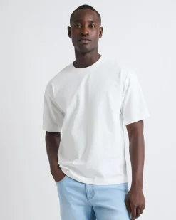 Heavy Oversized Short-Sleeve Crew-Neck Tee