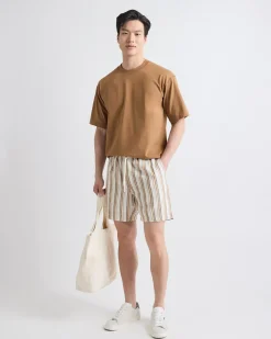 Heavy Oversized Short-Sleeve Crew-Neck Tee