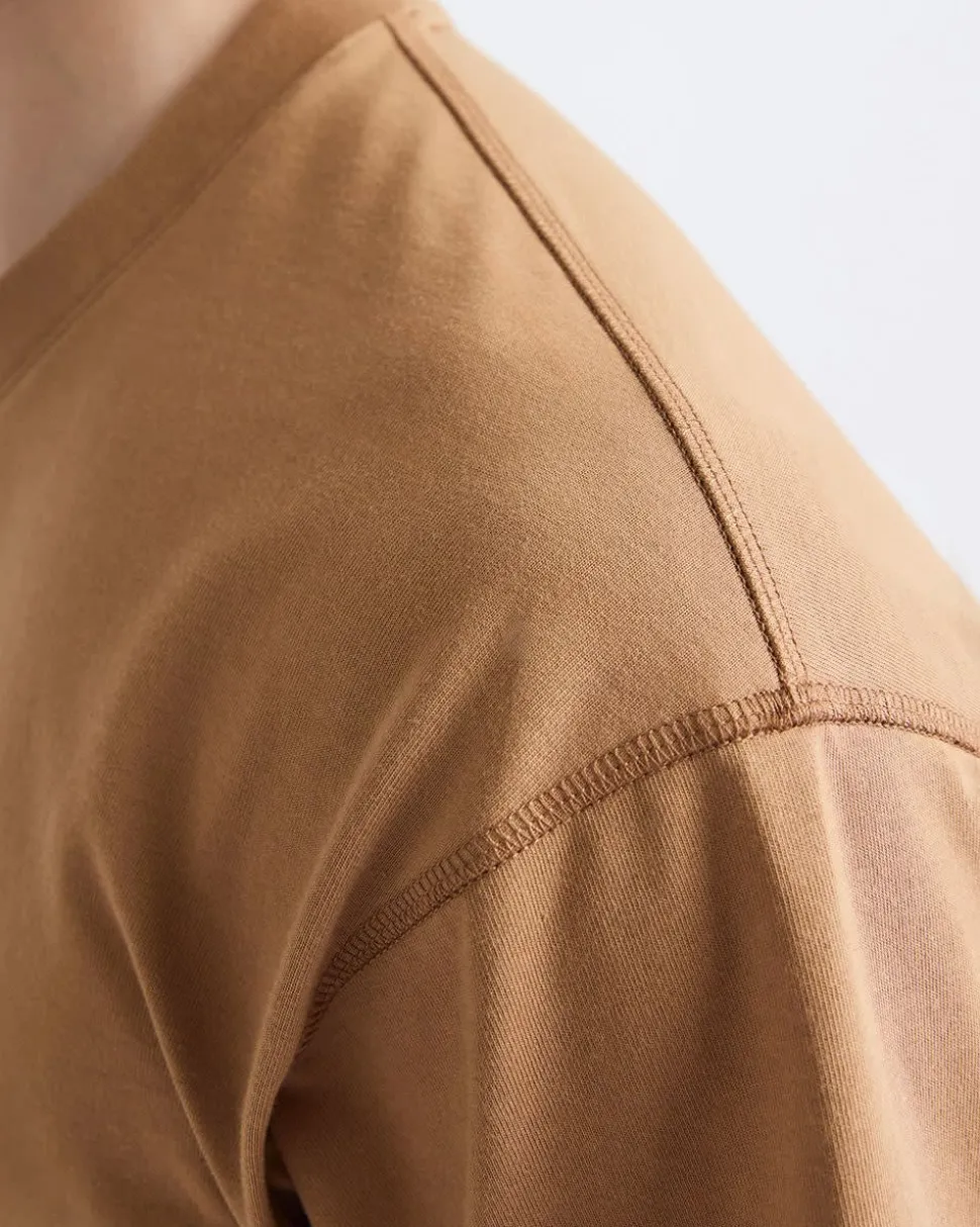 Heavy Oversized Short-Sleeve Crew-Neck Tee