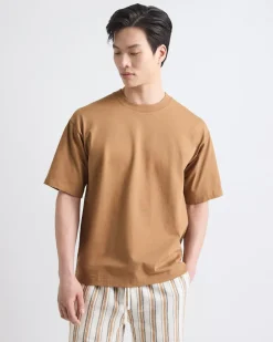 Heavy Oversized Short-Sleeve Crew-Neck Tee