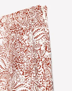 High-Rise A-Line Maxi Skirt