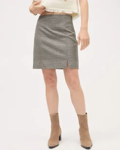 High-Rise A-Line Mini Skirt
