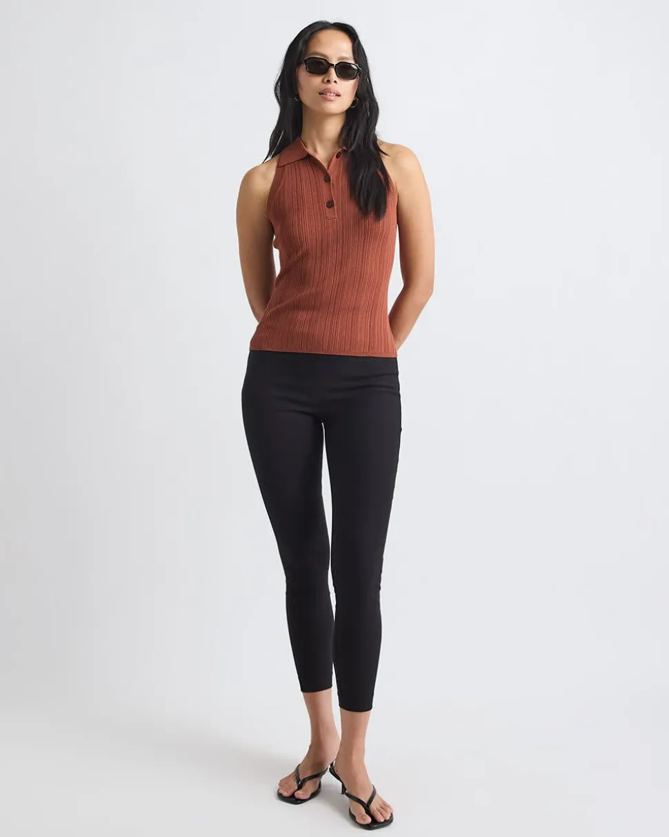 High-Rise Ankle City Legging Pant