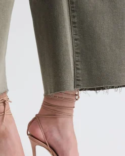 High-Rise Wide-Leg Cropped Jeans