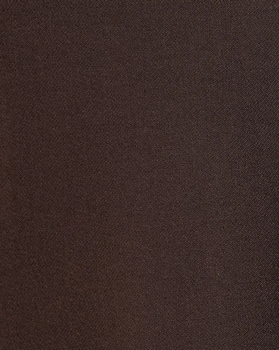 High-Rise Wide-Leg Long Bermuda