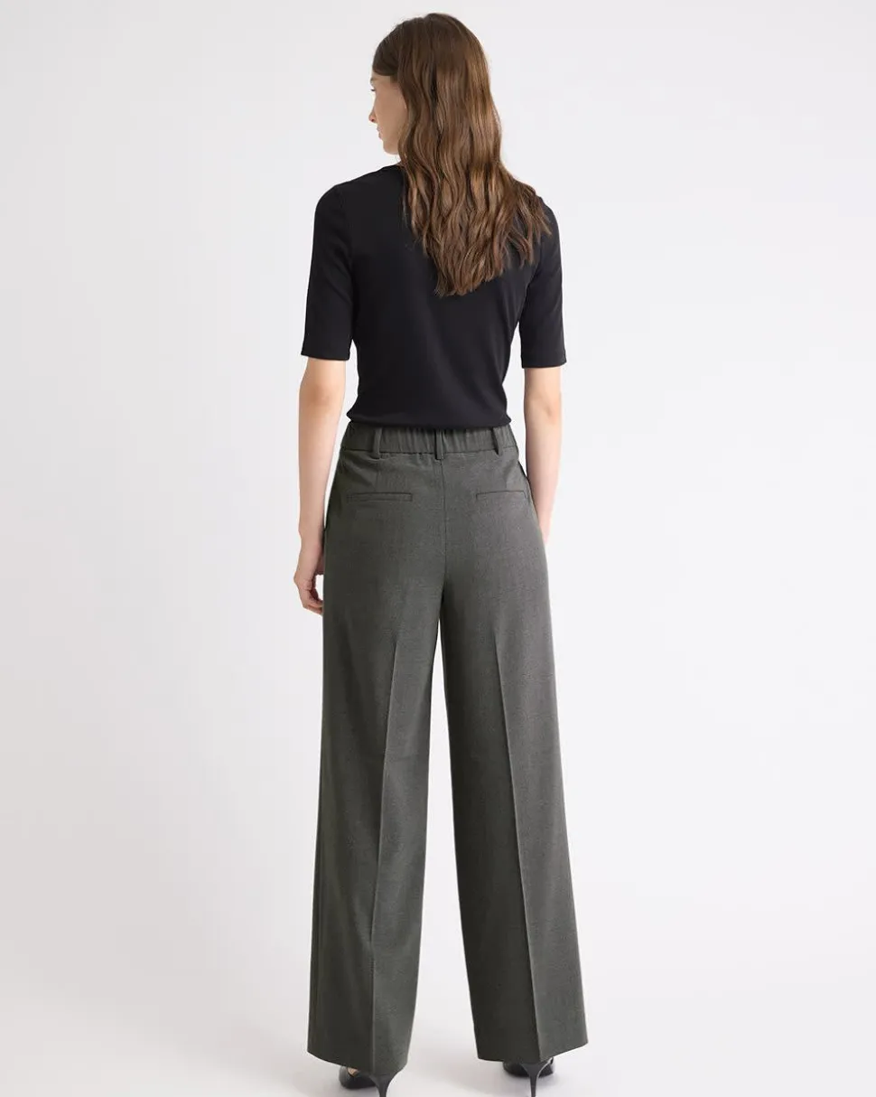 High-Rise Wide-Leg Pant