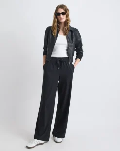 High-Rise Wide-Leg 4-Way Stretch Pant