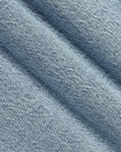 Light-Wash High-Waisted Wide-Leg Jeans
