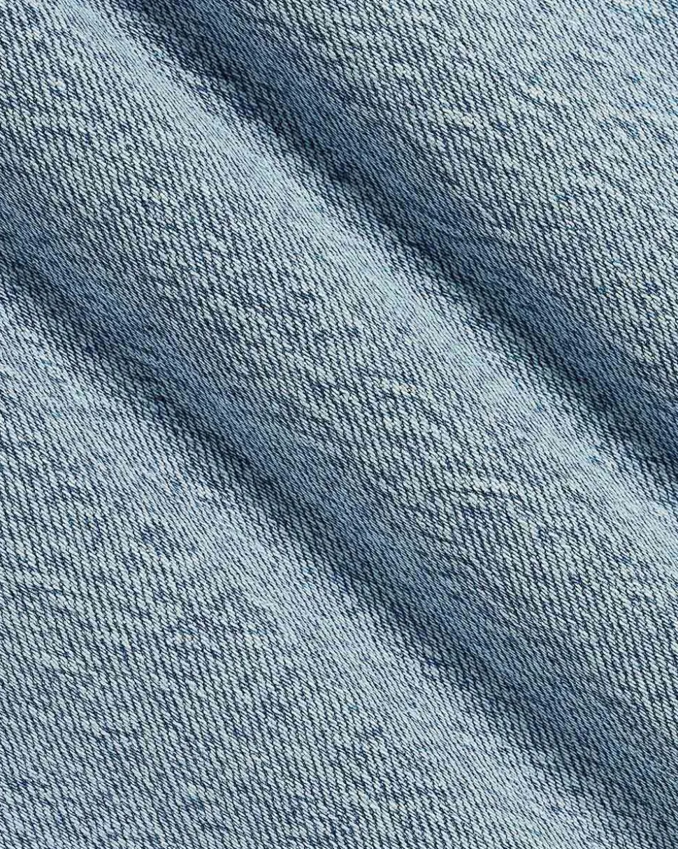 Light-Wash High-Waisted Wide-Leg Jeans