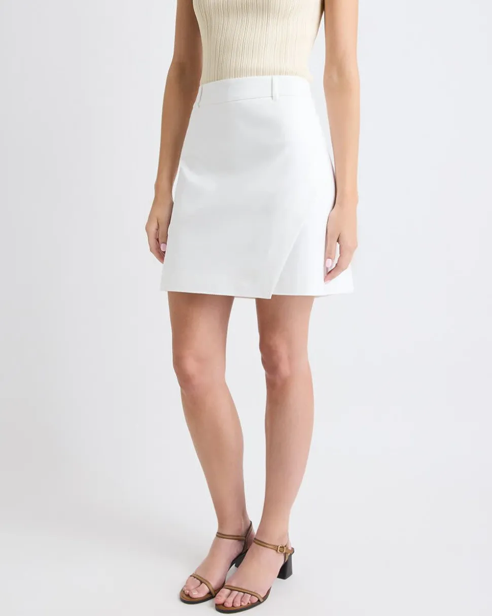 Limitless A-Line Mini Skirt with Wrap Detail
