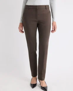 Limitless Mid-Rise Long Slim-Leg Signature Pant