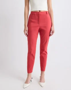 Limitless Mid-Rise Slim-Leg Ankle Curvy Pant