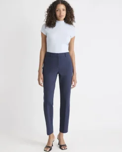 Limitless Mid-Rise Slim-Leg Signature Ankle Pant