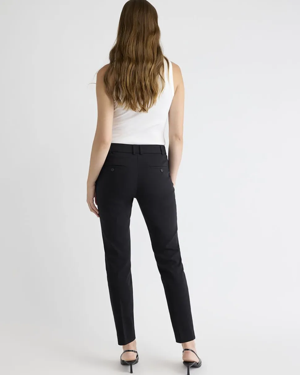 Limitless Mid-Rise Slim-Leg Signature Ankle Pant