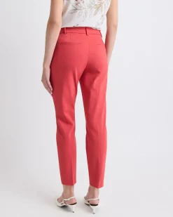 Limitless Mid-Rise Slim-Leg Ankle Signature Pant