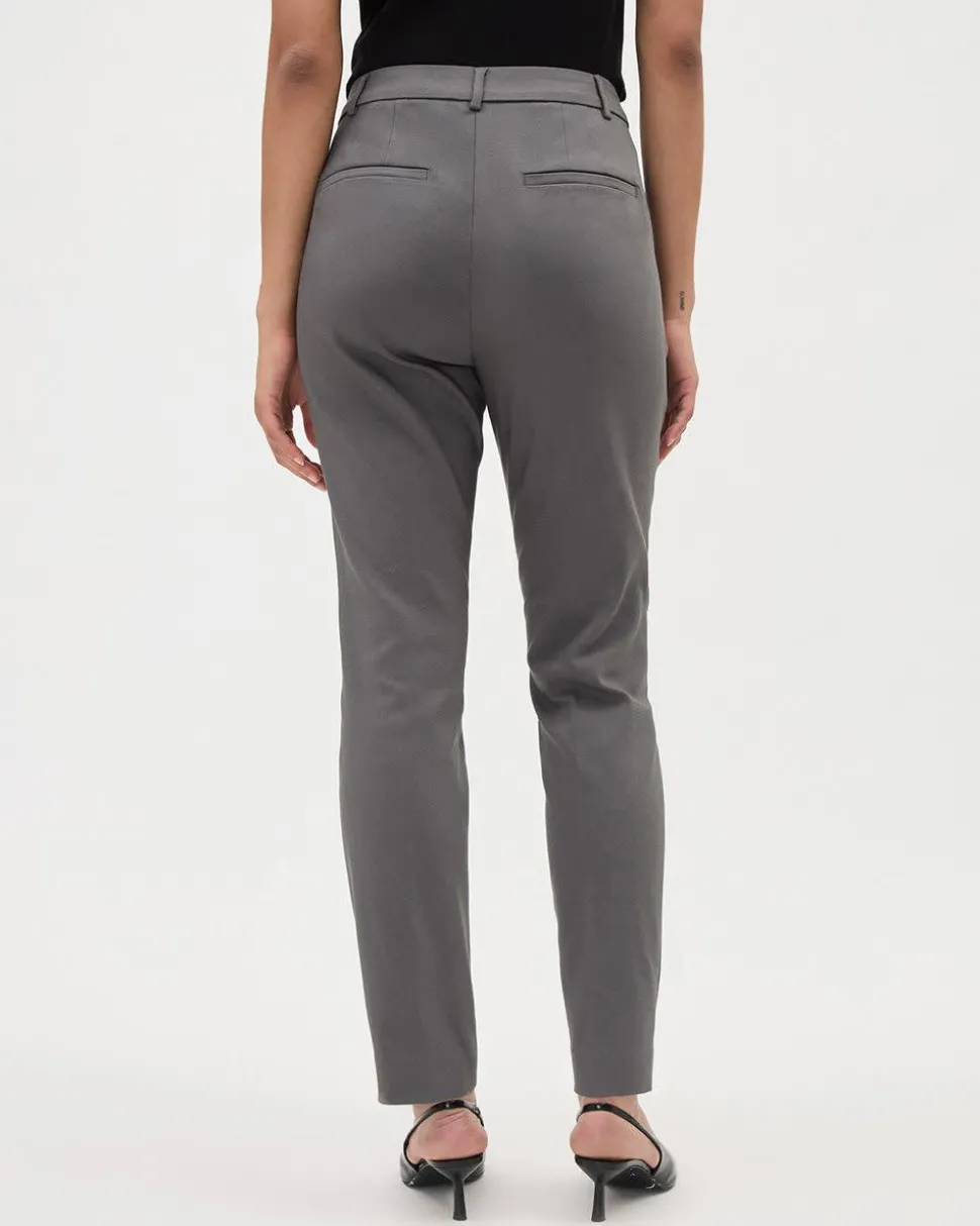 Limitless Mid-Rise Slim-Leg Signature Pant