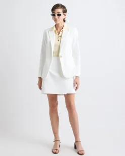 Limitless One-Button Fitted Blazer