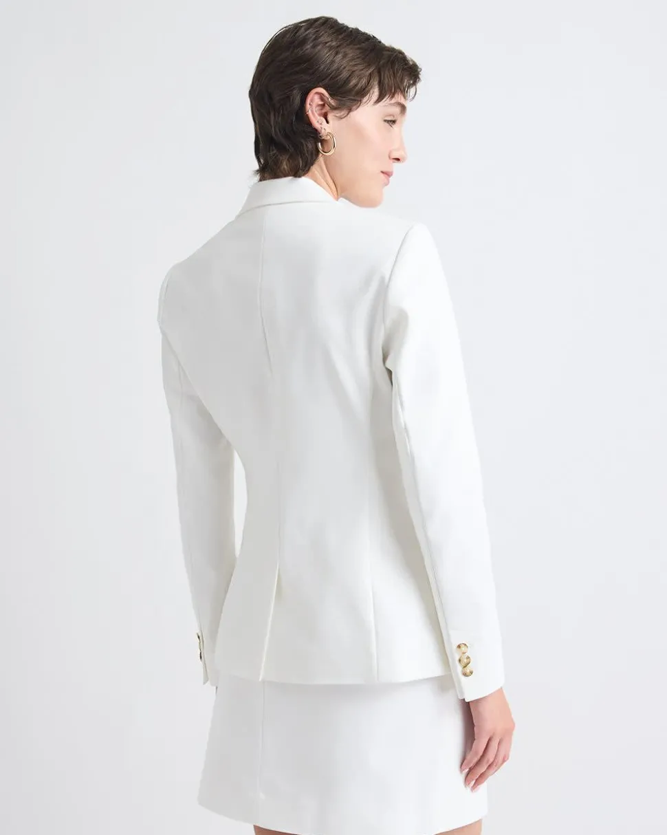 Limitless One-Button Fitted Blazer