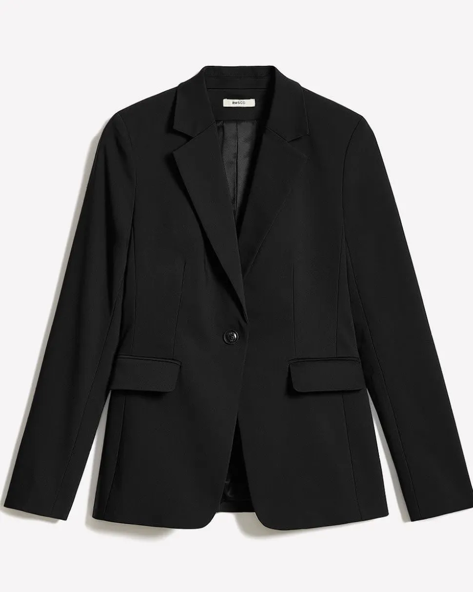 Limitless One-Button Fitted Blazer