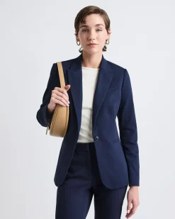 Limitless One-Button Fitted Blazer