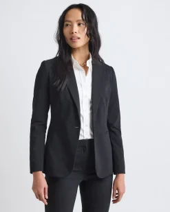 Limitless One-Button Fitted Blazer