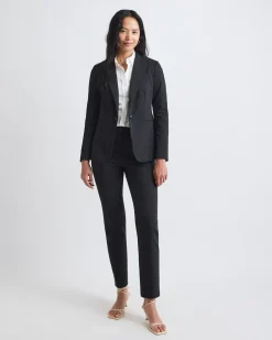 Limitless One-Button Fitted Blazer