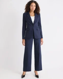 Limitless One-Button Fitted Blazer