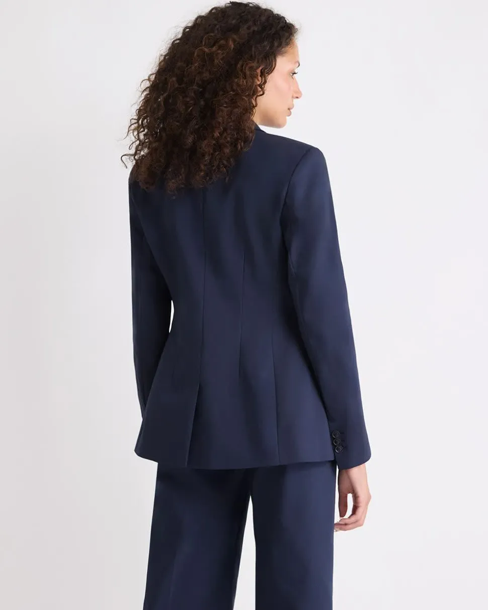 Limitless One-Button Fitted Blazer