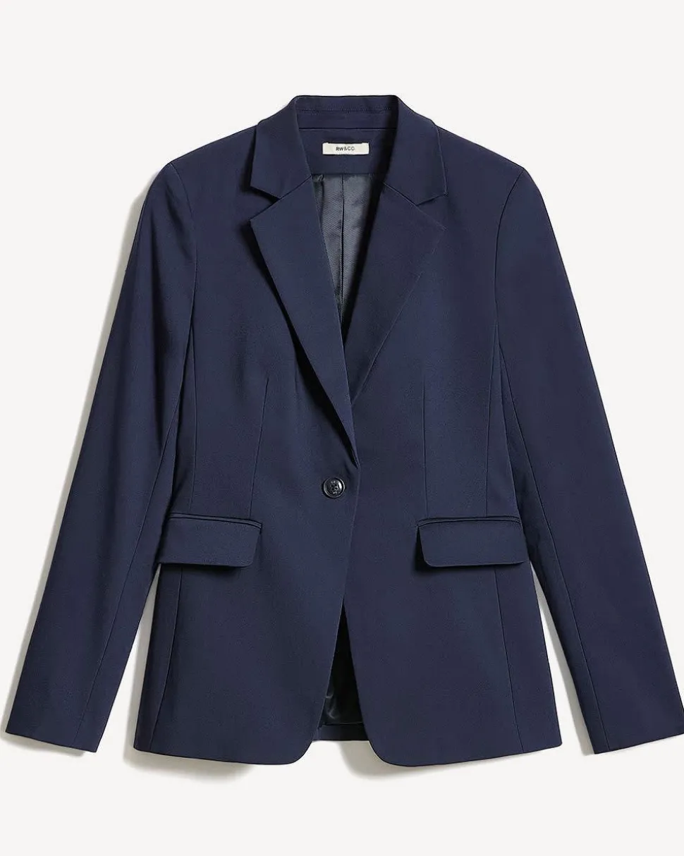 Limitless One-Button Fitted Blazer