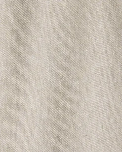Linen-Blend Bomber Jacket