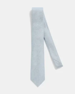 Linen-Blend Regular Tie