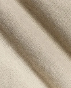 Linen-Blend Short with Elastic Waistband