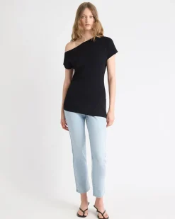 Long Asymmetrical Draped Sweater