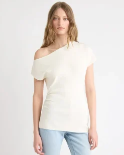 Long Asymmetrical Draped Sweater