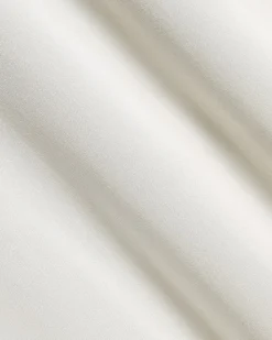 Long-Puffy-Sleeve Buttoned-Down Blouse with Eyelet Pattern