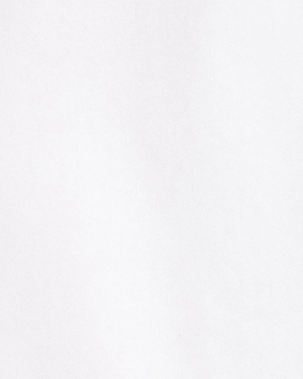 Long-Sleeve Buttoned-Down Poplin Blouse