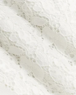 Long-Sleeve Lace Blouse