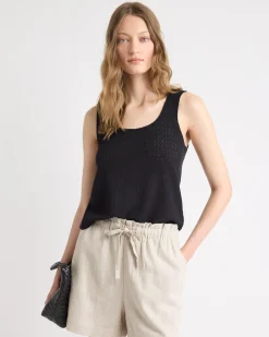 Loose Crochet Tank Top