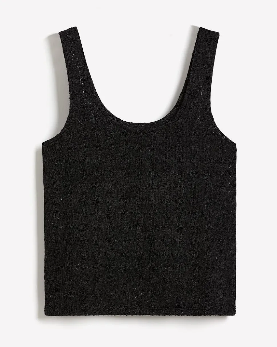 Loose Crochet Tank Top