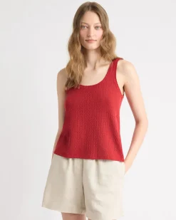 Loose Crochet Tank Top