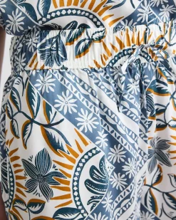 Mid-Rise Pull-On Satin Short